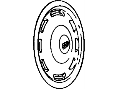 GM 10180811 Wheel Trim Cover Assembly