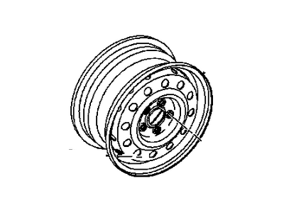 Saturn LS Spare Wheel - 90575885