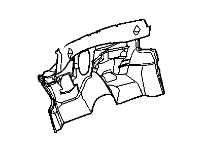 GM 10303958 Insulator Assembly, Dash Panel