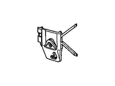 GM 20615574 Clip Molding, O/P Rear Of Rear Wheel Source: P 20615574 GM Clip Molding, O/P Rear Of Rear Wheel Source: P Illustration 1 of 1