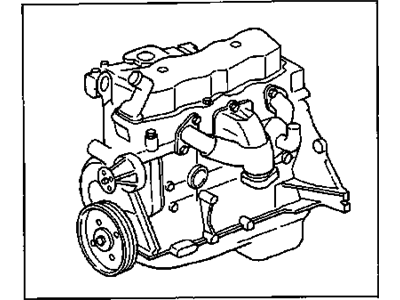 GM 12351916 Engine,Goodwrench(Remanufacture) 2.5L