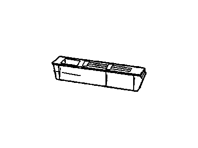 GM 25529156 Tray Assembly, Front Floor Console Tape Storage