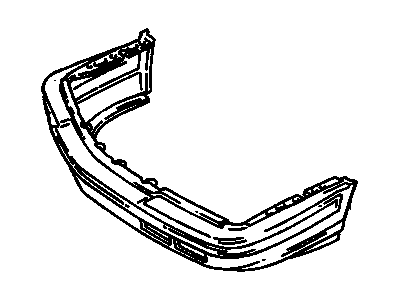 Chevrolet Corsica Bumper - 16520556