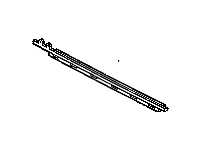 GM 10144946 Molding Assembly, Front Side Door Window Reveal