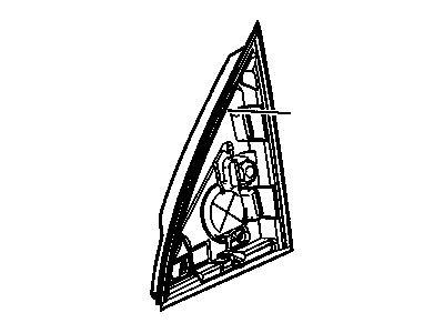 GM 20832956 Gasket, Outside Rear View Mirror
