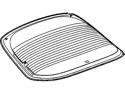 GM 15864517 Window Assembly, Rear