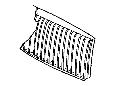 GM 22538890 Grille Assembly, Radiator