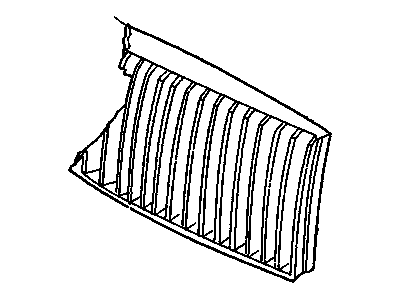 GM 22532579 Grille, Radiator