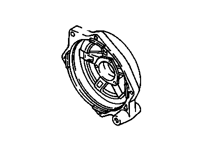 GM 10487578 Frame Asm,Generator Door End (W/ Bearing)