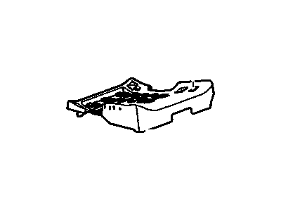 GM 88897610 Frame Asm,Passenger Seat Cushion (Manual)