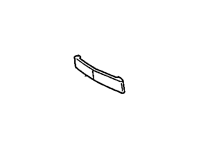 GM 12515638 Molding Kit,Front Bumper Fascia