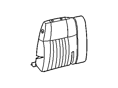 GM 12454125 COVER, Rear Seat Back