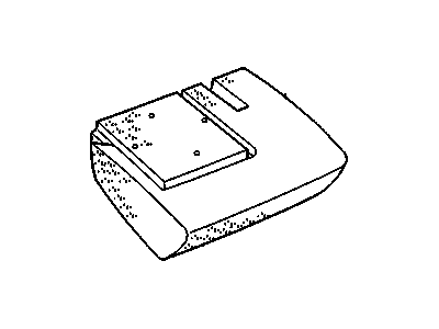 2002 Oldsmobile Silhouette Seat Cushion Pad - 12532781
