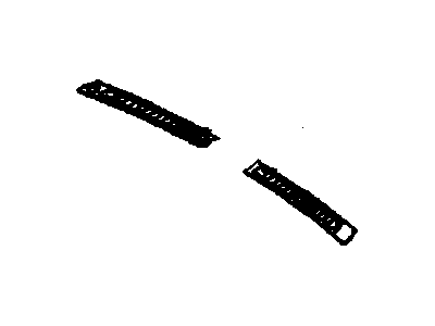 96457618 GM Grille, Windshield Defroster Nozzle *Charcl Anthr Illustration 1 of 1