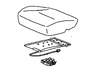 GM 15785011 Module Kit,Inflator Restraint Front Pass Presence (W/ Sensor)