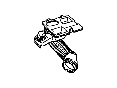 GM 25646109 Outlet Assembly, Auxiliary Floor Air