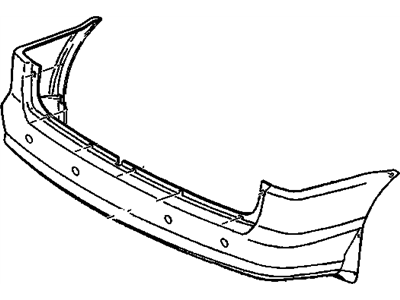 Oldsmobile Silhouette Bumper - 12335559