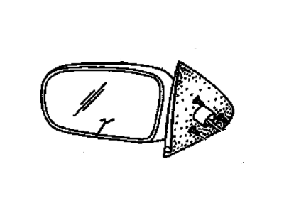 GM 22676404 Mirror,Outside Rear View