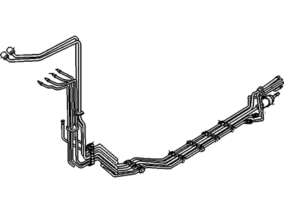 GM 10297643 Pipe Assembly, Fuel Feed & Vapor Rear