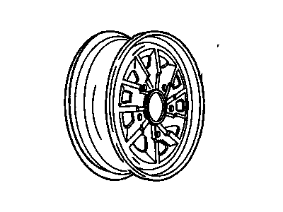 1986 Buick Lesabre Spare Wheel - 25532912