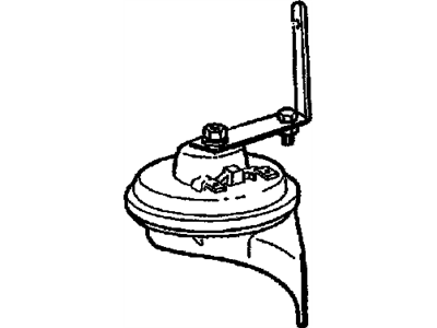 GM 92159105 Horn Assembly, 400 Hertz