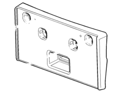 GM 95473897 Bracket, Front License Plate