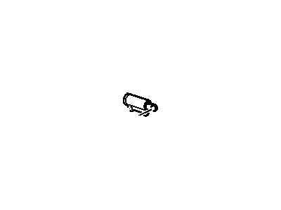 15812426 GM Dampener Assembly, Instrument Panel Compartment Door Illustration 1 of 1