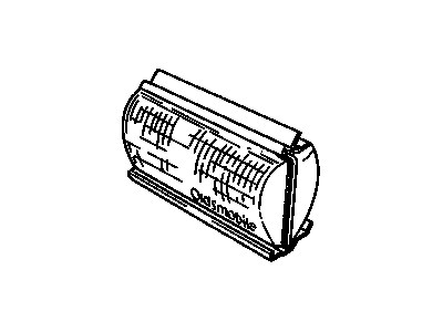 GM 16515651 Lens & Housing Asm,Headlamp(LH)