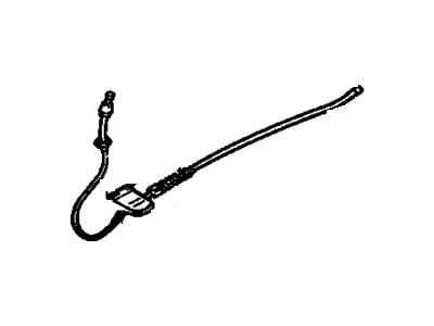 1998 Chevrolet Tahoe Parking Brake Cable - 15735529