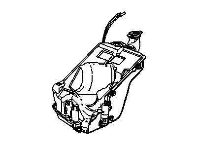 GM 88983018 Container,Windshield Washer Solvent(W/Pump)