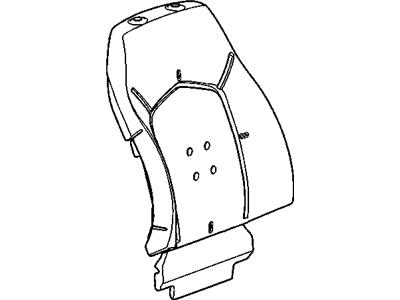 GM 25777061 Pad Assembly, Passenger Seat Back Cushion