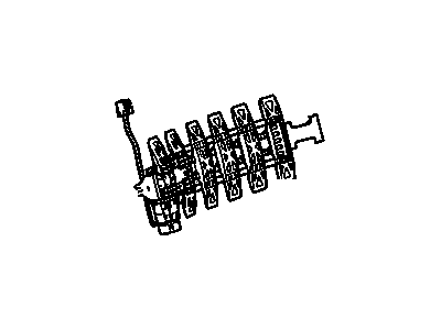 GM 15865926 Lumbar Sub System, Seat