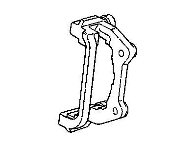 GM 18009447 Bracket,W/Bolt,Rear Caliper