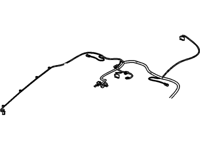 2012 Chevrolet Cruze Body Wiring Harness Connector - 95078466
