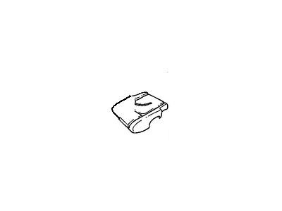 2002 Cadillac Deville Seat Cushion Pad - 16806428