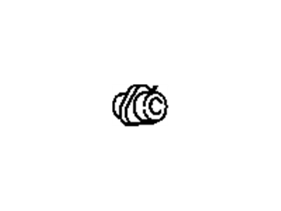 GM 25532884 Nut, Special Security Wheel Lock