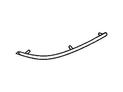 GM 10230681 Molding Assembly, Rear Bumper Fascia *Gray