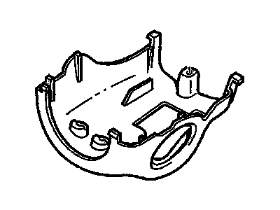 GM 92090335 Cover,Steering Column Lower Trim