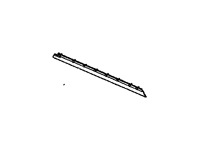 1998 Cadillac Deville Door Seal - 25641828