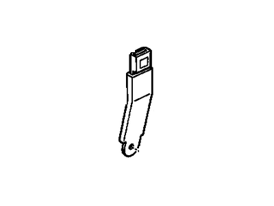 1991 Cadillac Deville Seat Belt - 12513047