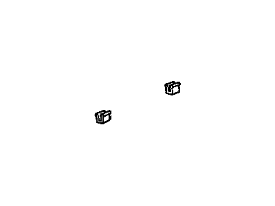 20449602 GM Clip,Front Side Door Window Stabilizer Illustration 1 of 1