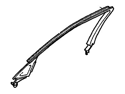 2002 Cadillac Deville Door Moldings - 25695760