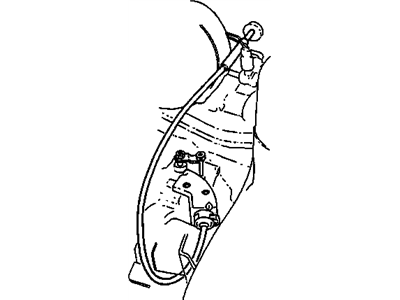 Oldsmobile Calais Shift Cable - 22529430