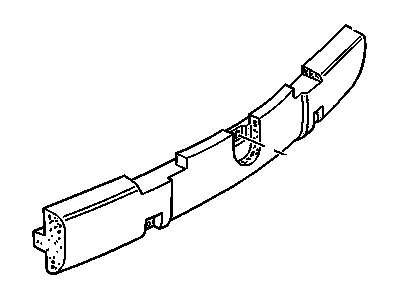 GM 10282569 Absorber, Rear Bumper Fascia Energy