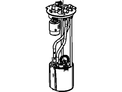 GM 13589707 Fuel Tank Fuel Pump Module Kit (W/O Fuel Level Se