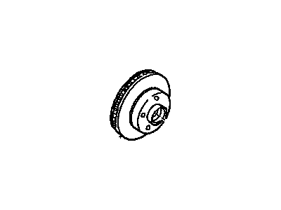 Pontiac Phoenix Brake Disc - 14046950