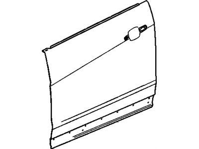 GM 20921334 Panel Assembly, Front Side Door Outer