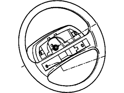 GM 16752499 Steering Wheel ASSEMBLY