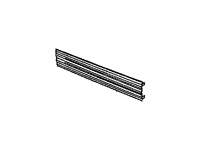 GM 30013821 Molding,Front Side Door Lower *Gray