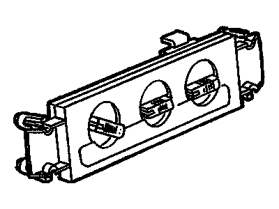 GM 16237058 Heater And Air Conditioner Control Mode Knob